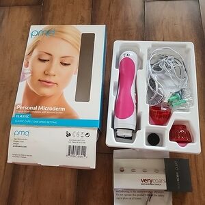 PMD Personal Microderm Device - Pink and White